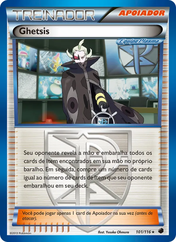 Ghetsis · Congelamento de Plasma