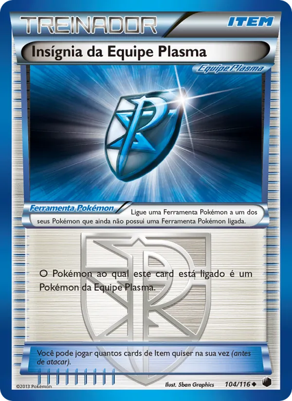 Insígnia da Equipe Plasma · Congelamento de Plasma