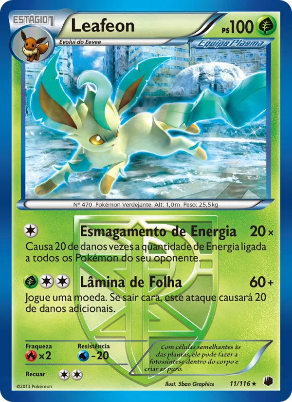 Leafeon · Congelamento de Plasma