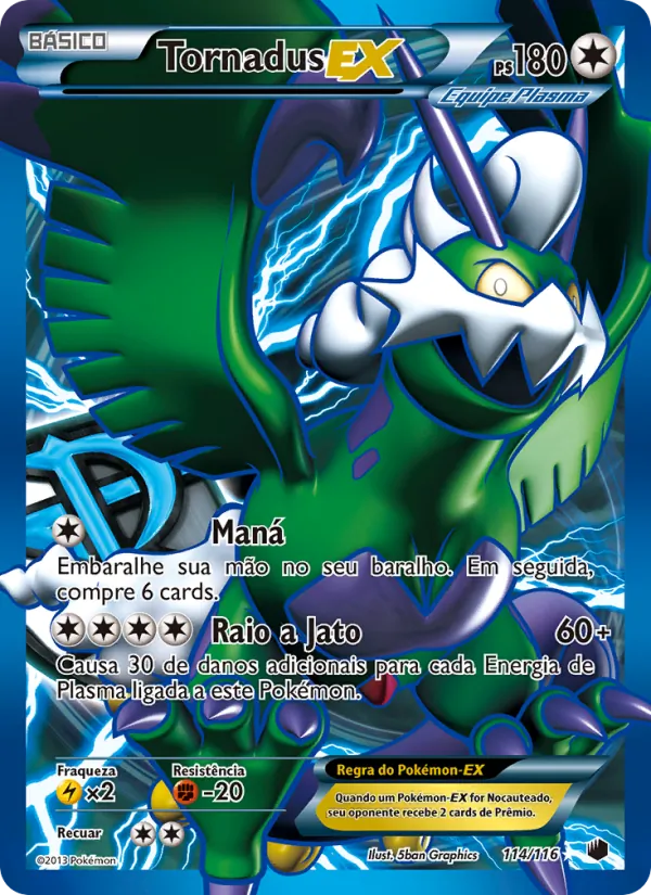 Tornadus-EX · Congelamento de Plasma