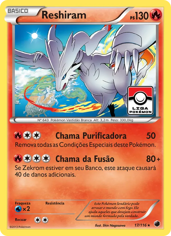 Reshiram · Congelamento de Plasma