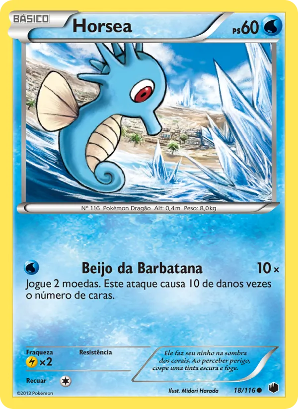 Horsea · Congelamento de Plasma