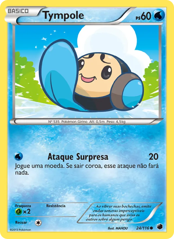 Tympole · Congelamento de Plasma