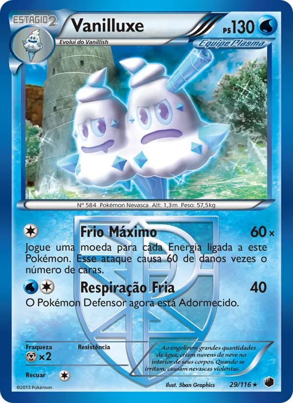 Vanilluxe · Congelamento de Plasma
