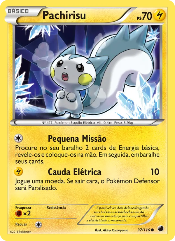 Pachirisu · Congelamento de Plasma