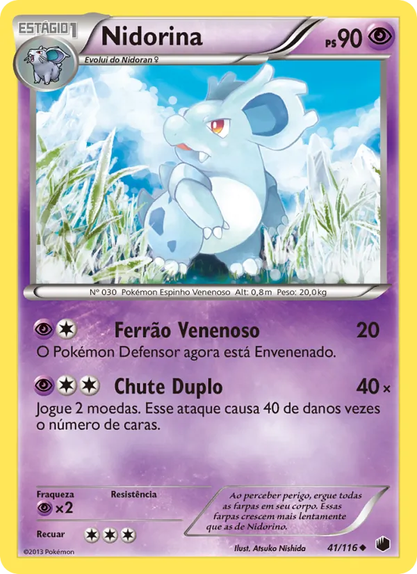 Nidorina · Congelamento de Plasma