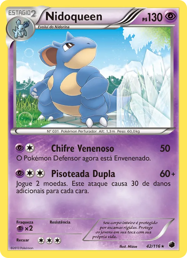 Nidoqueen · Congelamento de Plasma