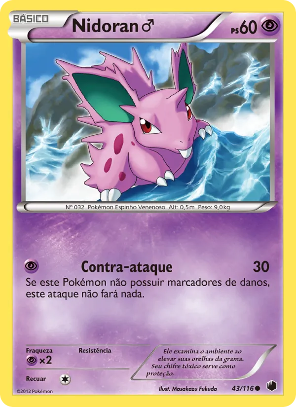 Nidoran♂ · Congelamento de Plasma