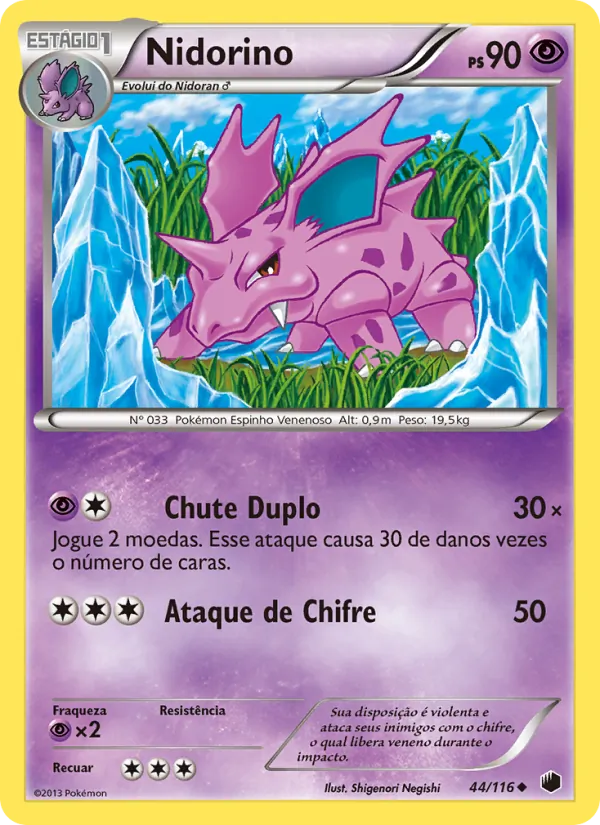 Nidorino · Congelamento de Plasma