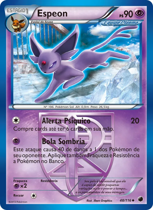 Espeon · Congelamento de Plasma