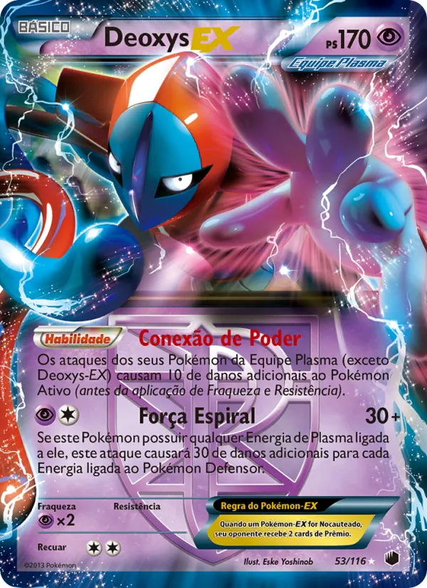 Deoxys-EX · Congelamento de Plasma
