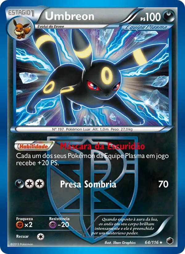 Umbreon · Congelamento de Plasma
