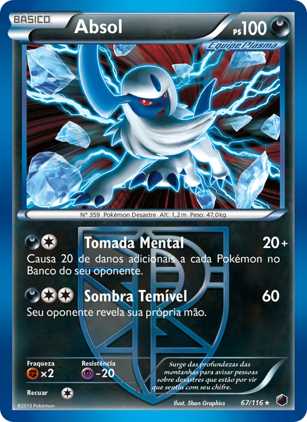 Absol · Congelamento de Plasma