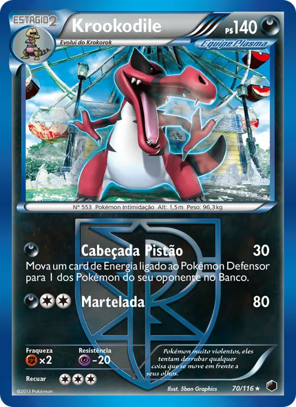 Krookodile · Congelamento de Plasma