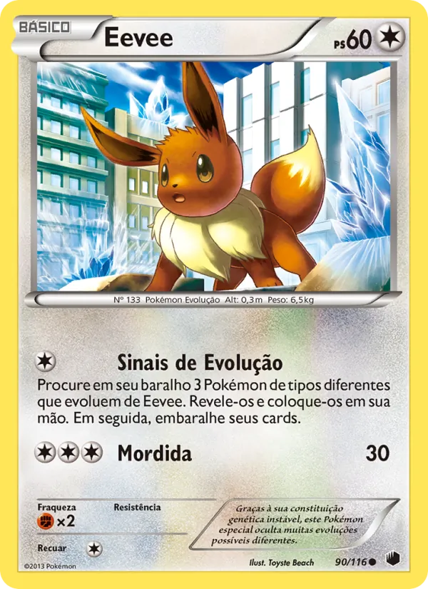 Eevee · Congelamento de Plasma