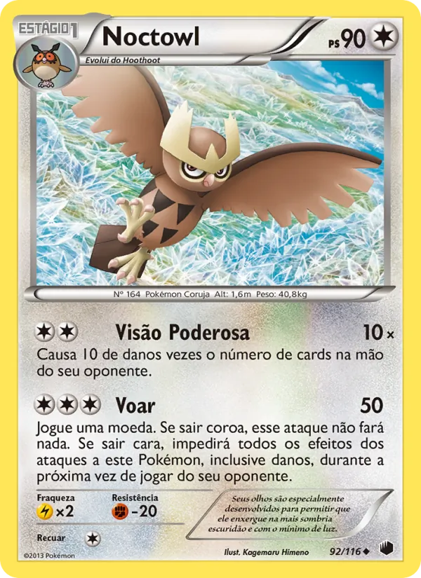 Noctowl · Congelamento de Plasma