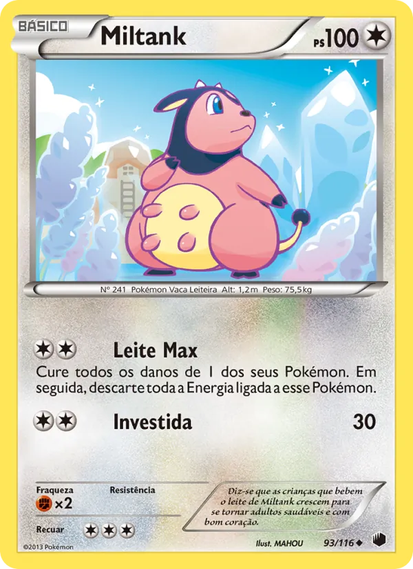 Miltank · Congelamento de Plasma