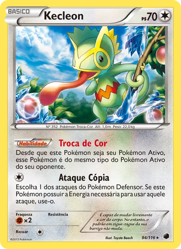 Kecleon · Congelamento de Plasma