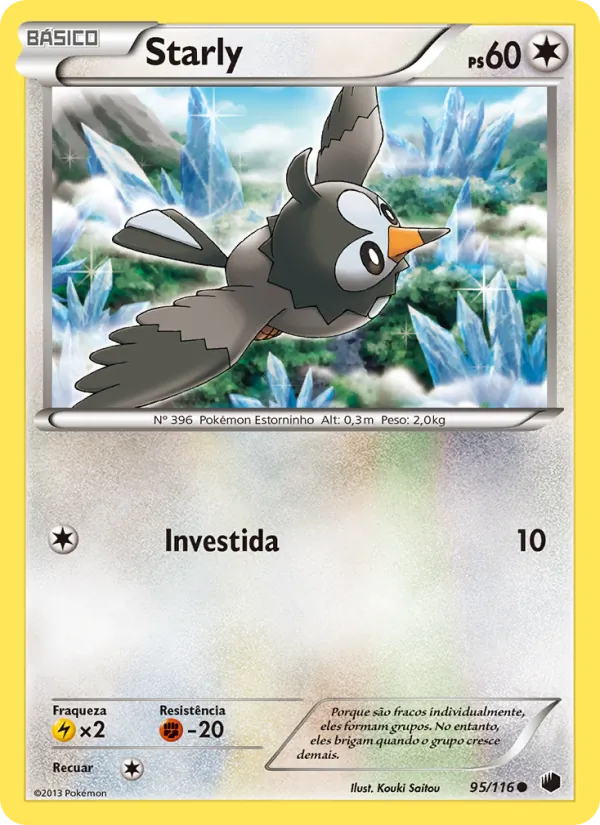 Starly · Congelamento de Plasma