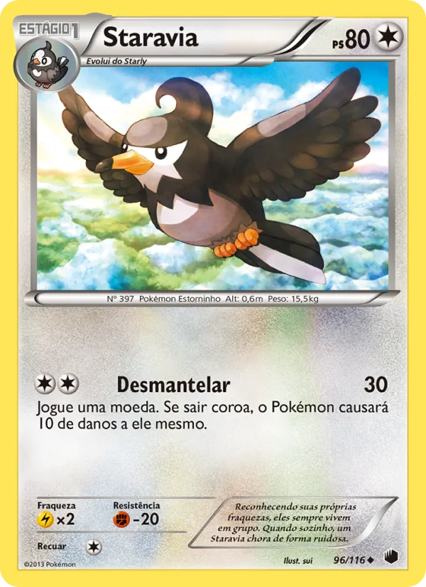 Staravia · Congelamento de Plasma