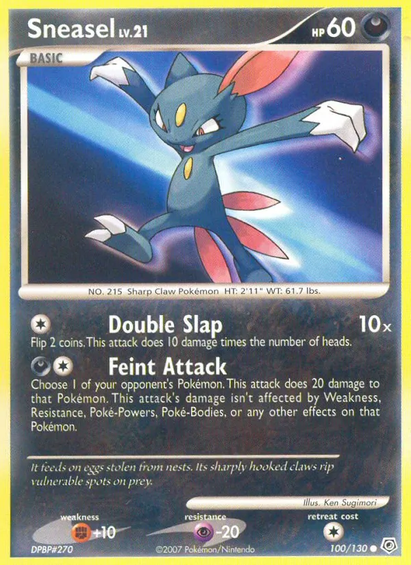 Sneasel · Diamante & Pérola