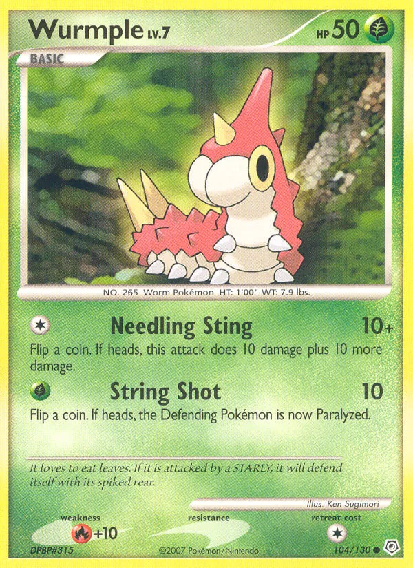 Wurmple · Diamante & Pérola