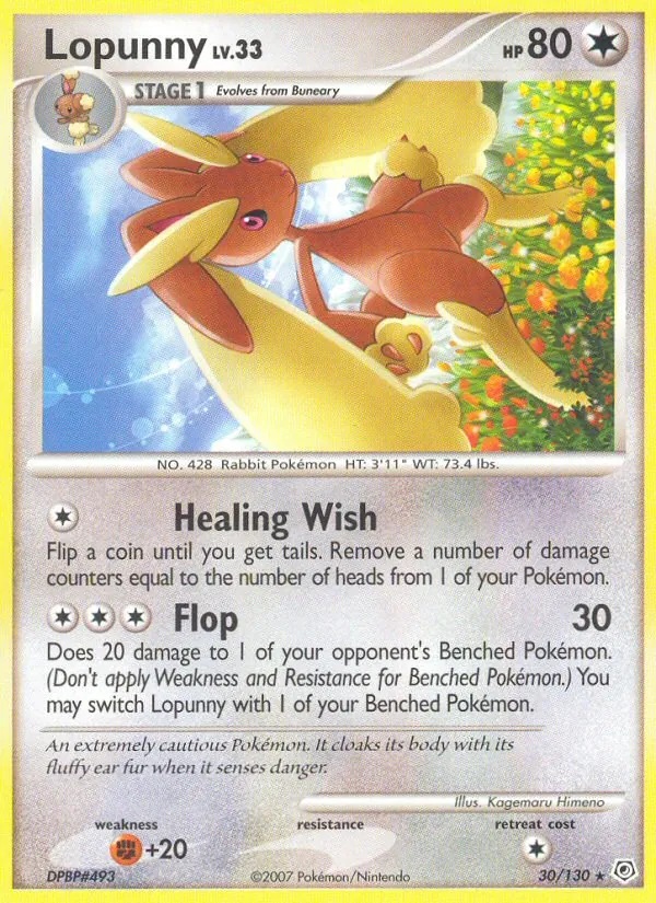 Lopunny · Diamante & Pérola