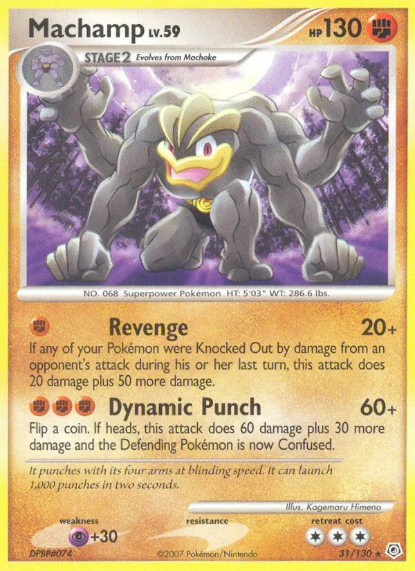 Machamp · Diamante & Pérola