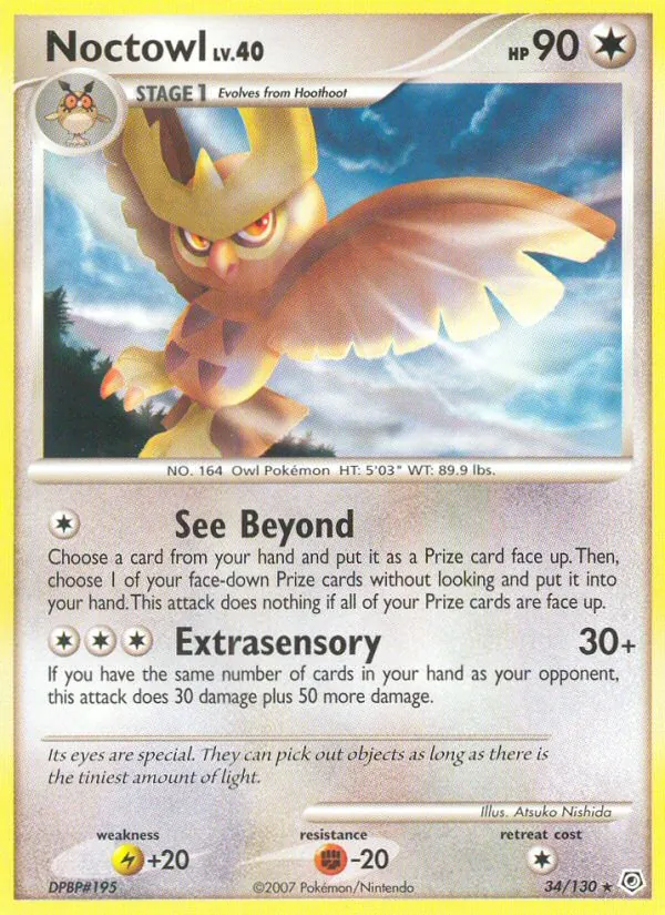 Noctowl · Diamante & Pérola