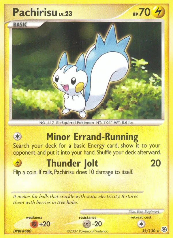 Pachirisu · Diamante & Pérola