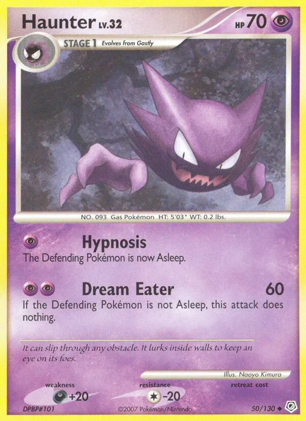 Haunter · Diamante & Pérola