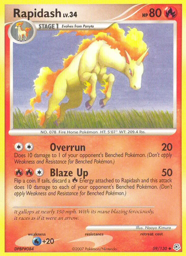 Rapidash · Diamante & Pérola
