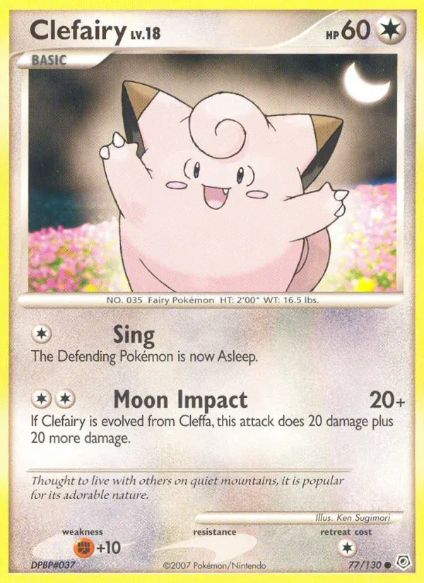 Clefairy · Diamante & Pérola