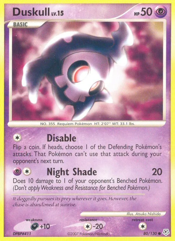 Duskull · Diamante & Pérola