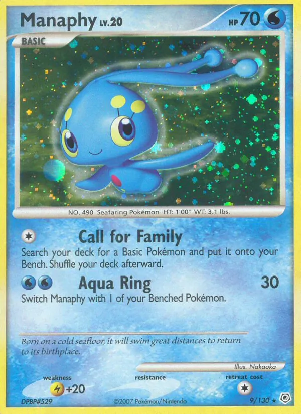 Manaphy · Diamante & Pérola
