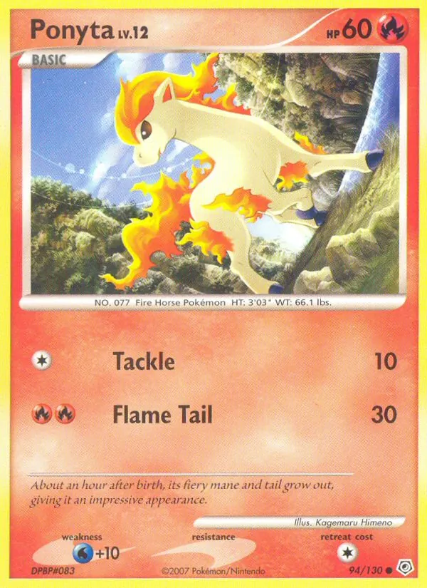 Ponyta · Diamante & Pérola