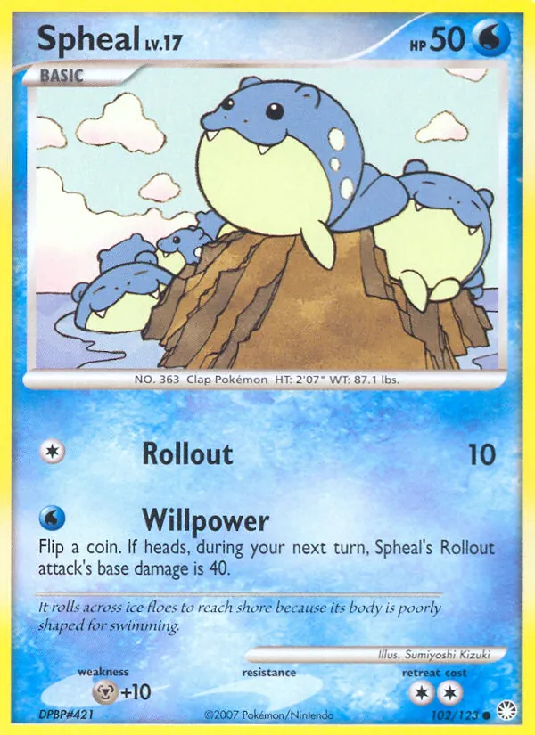 Spheal · Tesouros Misteriosos