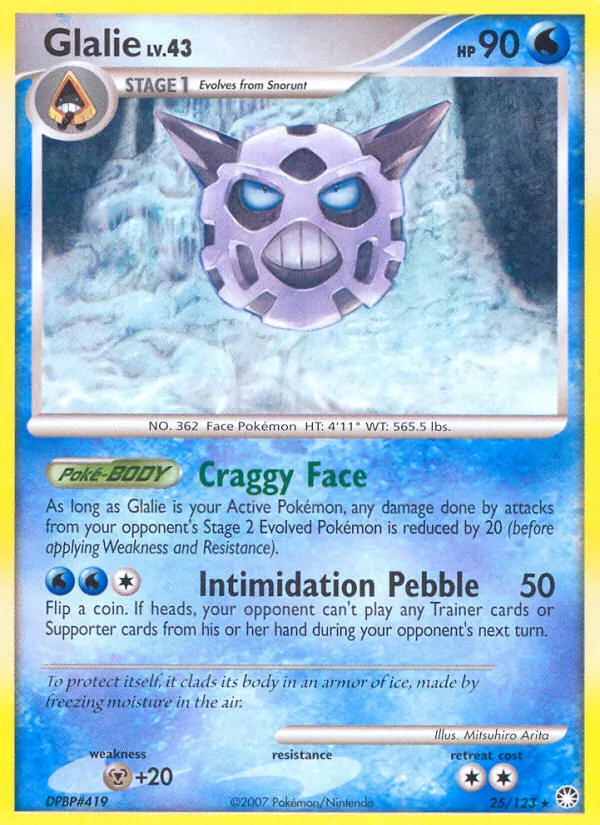 Glalie · Tesouros Misteriosos