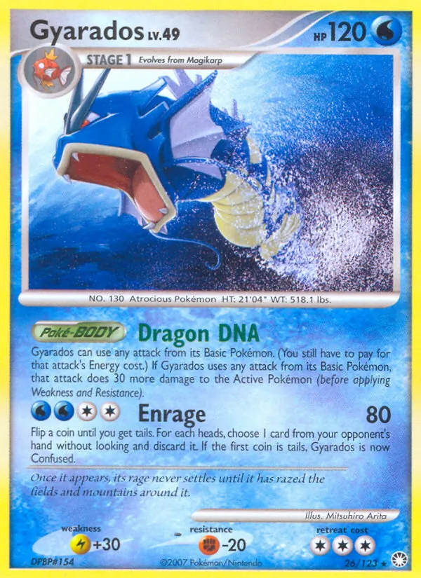 Gyarados · Tesouros Misteriosos