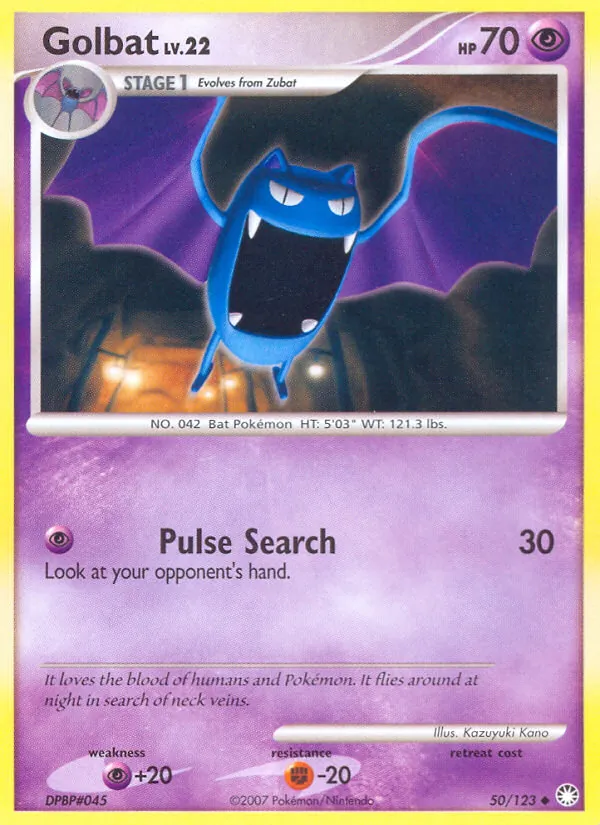 Golbat · Tesouros Misteriosos