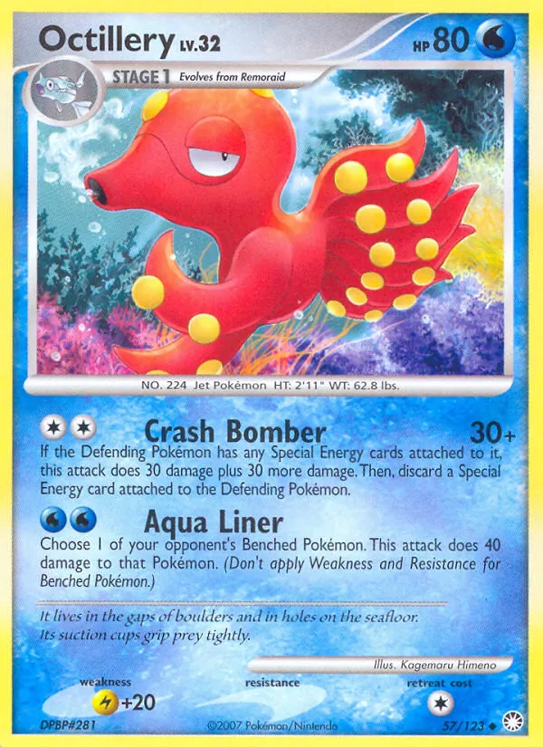 Octillery · Tesouros Misteriosos