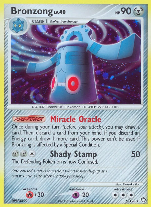 Bronzong · Tesouros Misteriosos
