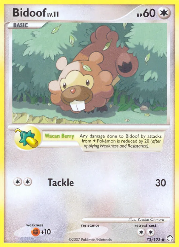 Bidoof · Tesouros Misteriosos