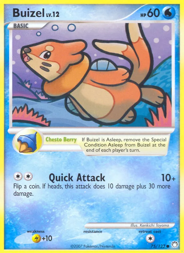 Buizel · Tesouros Misteriosos