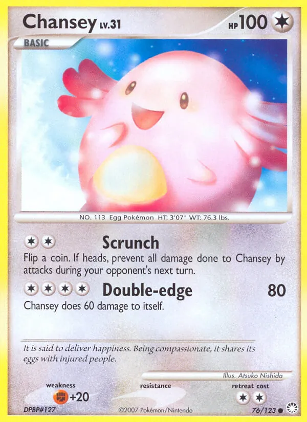 Chansey · Tesouros Misteriosos