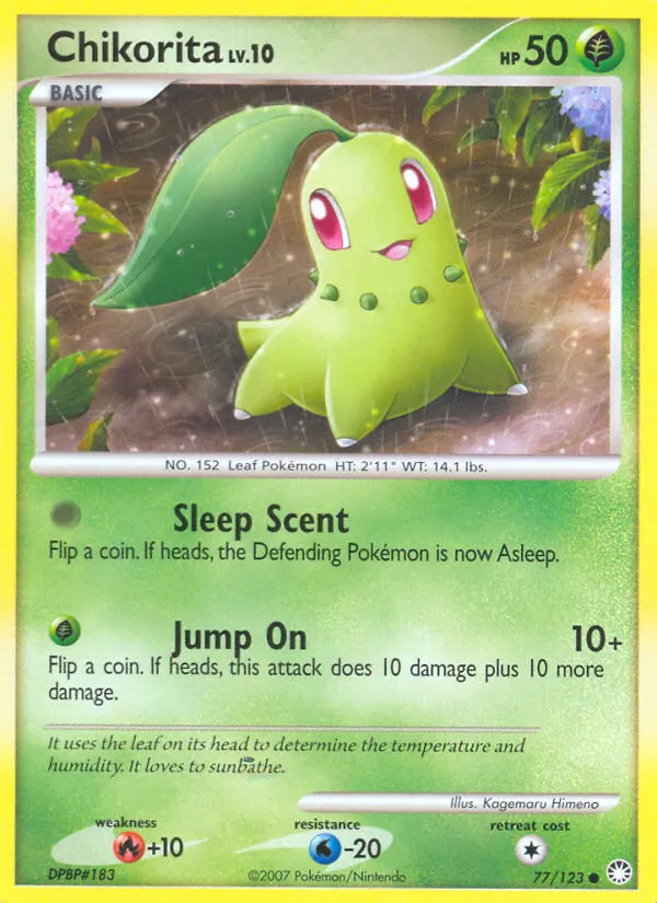 Chikorita · Tesouros Misteriosos