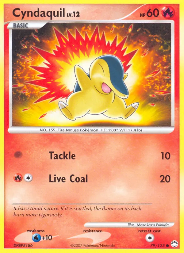 Cyndaquil · Tesouros Misteriosos