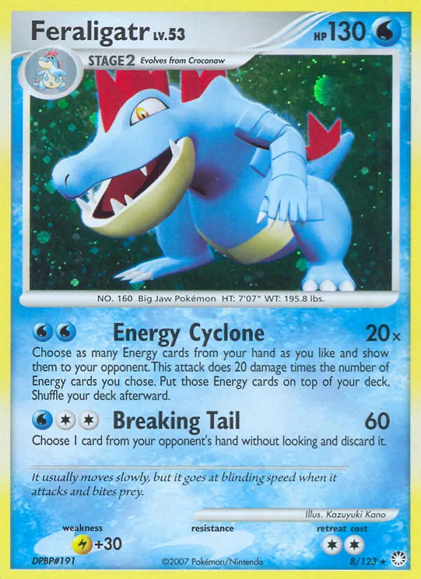 Feraligatr · Tesouros Misteriosos