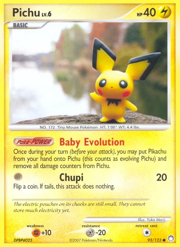 Pichu · Tesouros Misteriosos