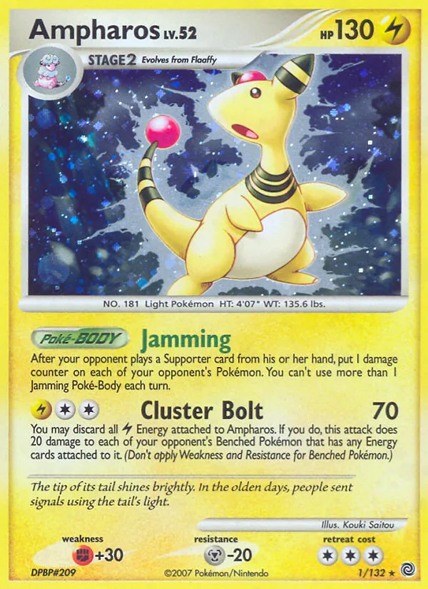 Ampharos · Maravilhas Secretas